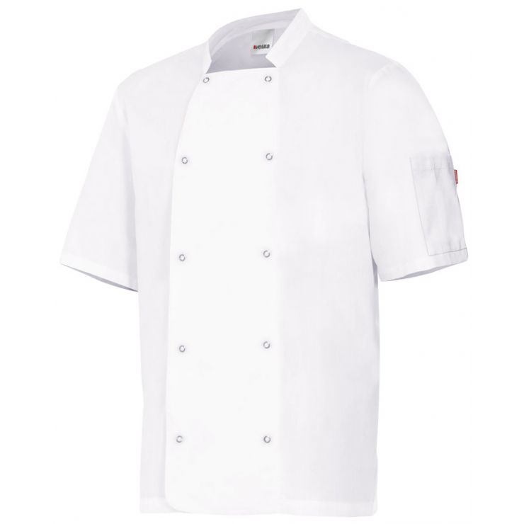 CHAQUETA COCINA MANGA CORTA