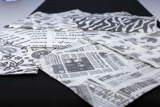 SERVILLETAS DE PAPEL DECORADAS
