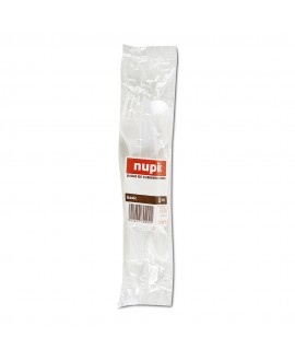 JUEGO 4 PIEZAS : CUCHARA CUCHILLO  TENEDOR Y CUCHARILLA DE CAFÉ