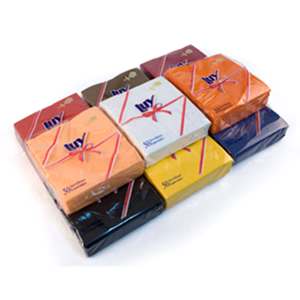 SERVILLETAS DE COLORES 2 HOJAS