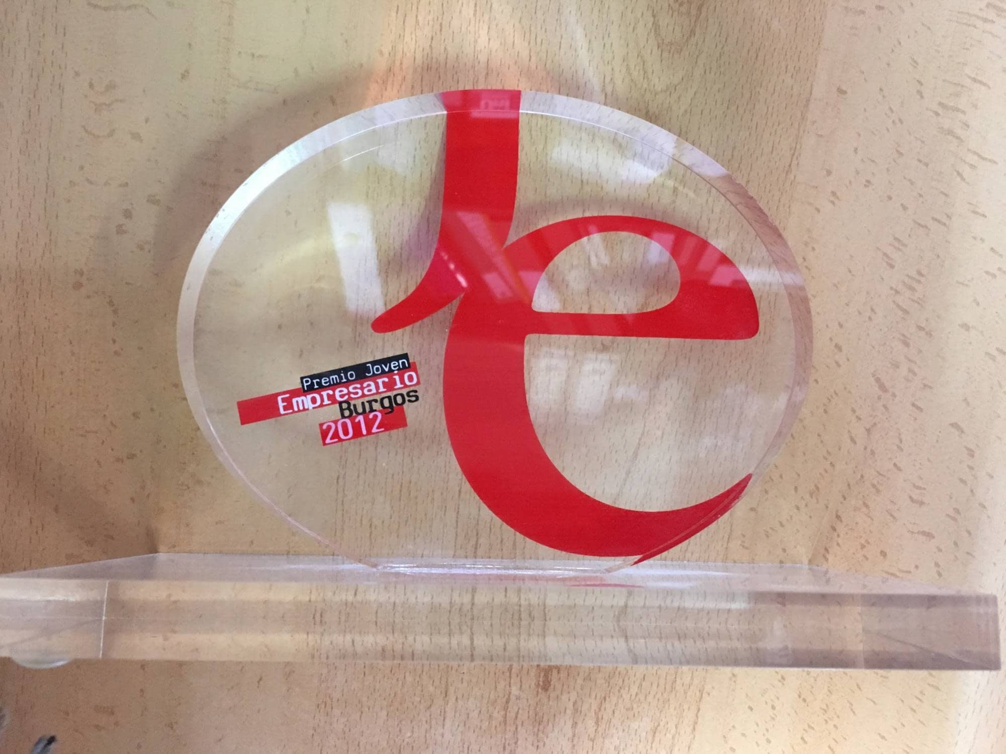 PREMIO JOVEN EMPRESARIO BURGOS 2012